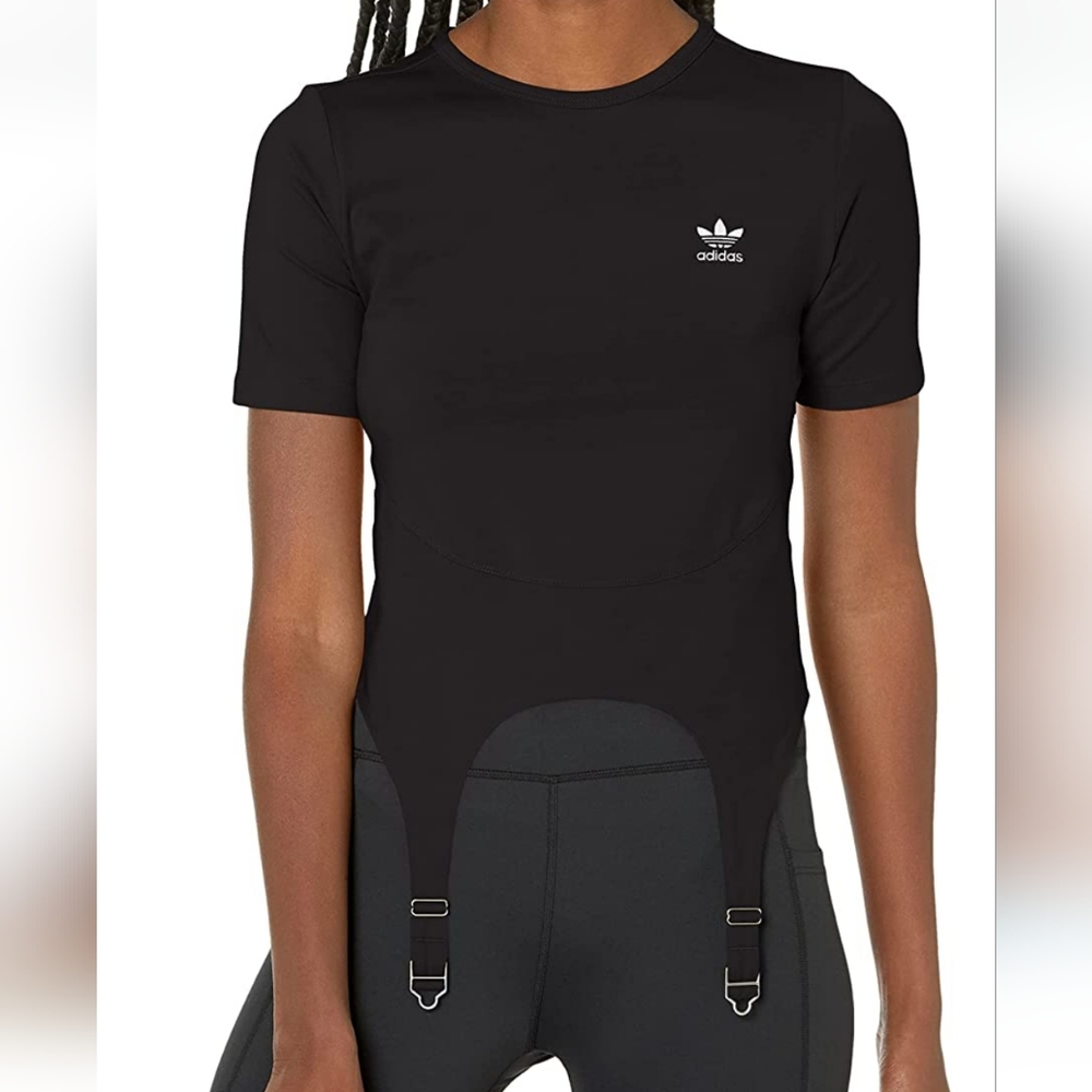 adidas Originals Black Short Sleeve Tee